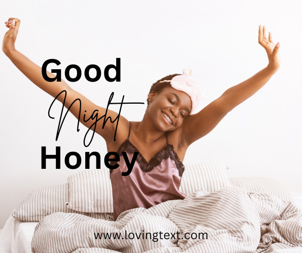 Good Night Honey Wishes and Quotes - Loving Text