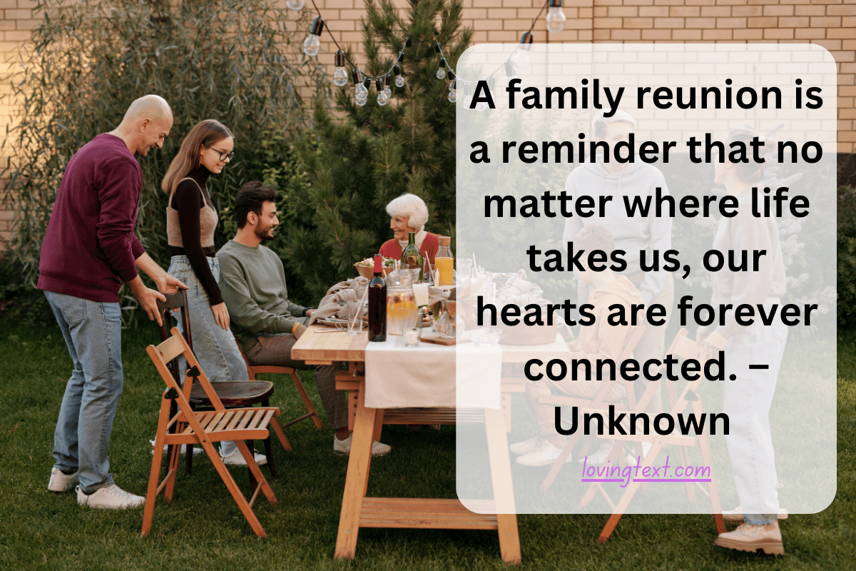 Family Reunion Quotes For Your Next Gathering