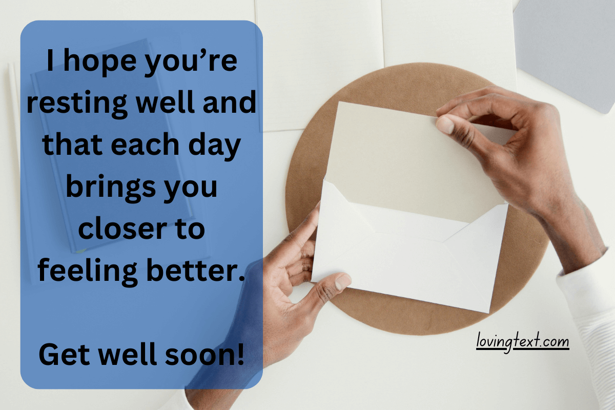 Get Well Soon Wishes For Your Loved Ones To Write on a Card