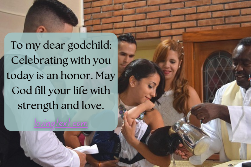 Baptism Messages For A Godchild