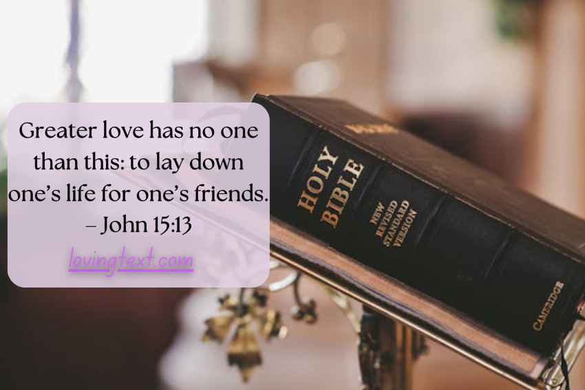 Bible Verses About Love and Faith